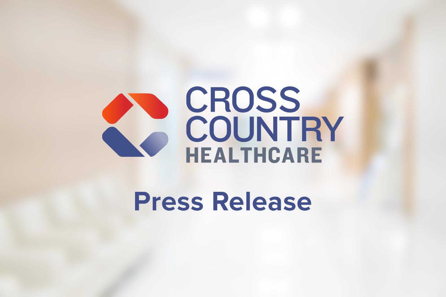 Cross Country Healthcare Welcomes Daniel J. White To New Chief Commercial Officer Position